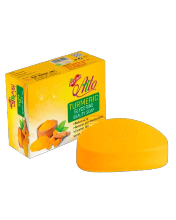 Aito Turmeric Glycerin Soap 125gm Aito Turmeric Glycerin Soap 125gm
