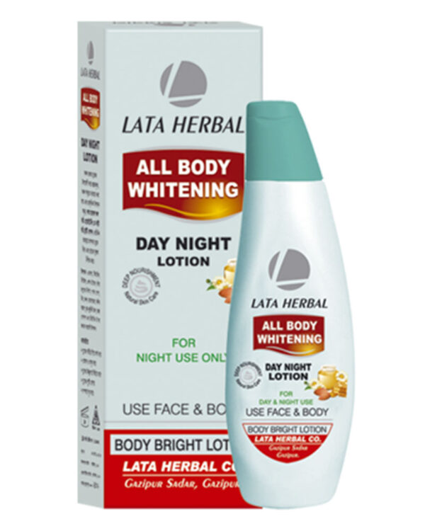 Lata Herbal 125gm All Body Whitening Day Night Lotion