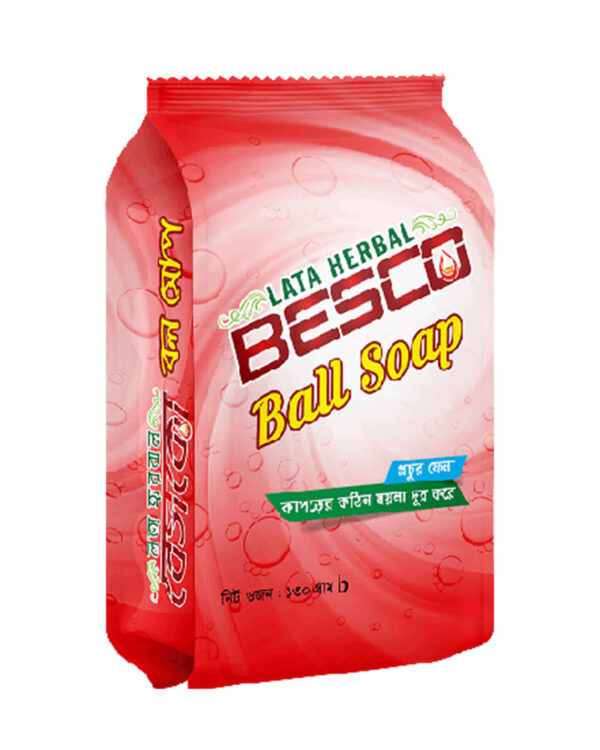 Lata Herbal Besco Ball Soap 130gm
