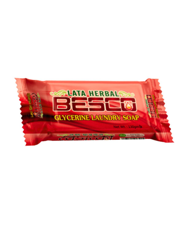 Lata Herbal Besco Glycerin Laundry Soap 130gm
