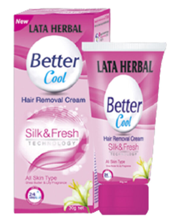 Lata Herbal Better Cool Hair Removal Cream 30gm