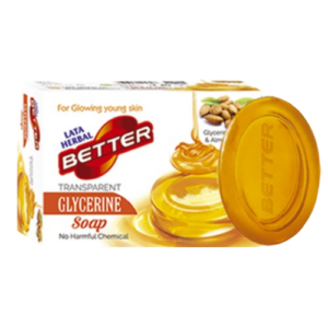 Lata Herbal Better Honey Transparent 125gm Glycerin Soap