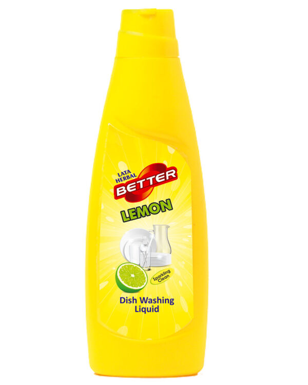 Lata Herbal Better Lemon Dish Washing Liquid 500ml