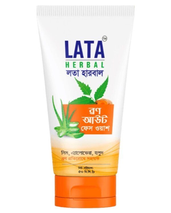 Lata Herbal Bron Out Face Wash 80ml